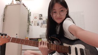 isnt she lovely  kazuki isogai  electric guitar cover [upl. by Estrin]