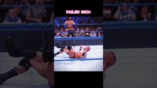 Failed RKO vs Freaked RKO 🥵 wwe viral shorts fyp [upl. by Caresse]