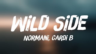 Wild Side  Normani Cardi B Lyrics Video 🐡 [upl. by Enidlarej]