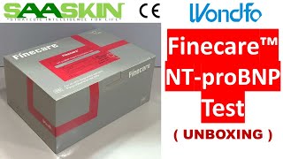 Wondfo Finecare™ NTproBNP Rapid Quantitative Test  UNBOXING  FIA Test  W202 [upl. by Dwaine787]