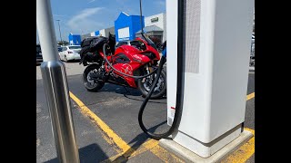 2022 Energica Ego  In Depth Charging and Riding Details [upl. by Eilraep470]