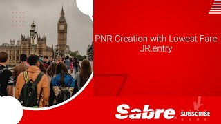 Low Fare Search JR  PNR Creation [upl. by Ordnas]