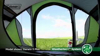 Coleman® Darwin 2 Plus  Weekend Camping Tent [upl. by Bocock]