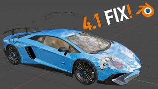 Blender 41 Rigacar addon fix  2024 version [upl. by Gelman875]