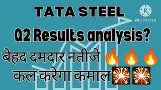 Tata Steel share news today  Q2 results tatasteel tatasteelsharelatestnewstoday tatasteelshare [upl. by Aiuqcaj716]