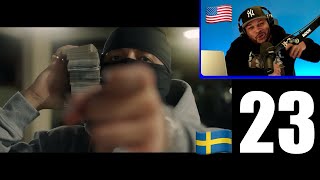 American First Reaction to 🇸🇪 23  FEELING MYSELF Officiell Musikvideo [upl. by Lyford]