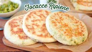 FOCACCE RIPIENE IN PADELLA con zucchine  Velocissime  Ricetta Facile  LifeampChiara [upl. by Margarete]