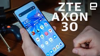 Axon 30 review ZTE nails the underscreen camera [upl. by Rimola]