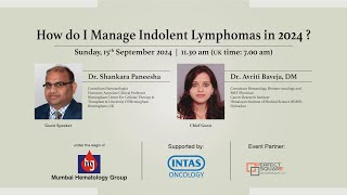 How do I manage indolent lymphomas in 2024 [upl. by Luapnaej]