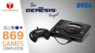 The SEGA GenesisMega Drive Project  All 869 Games  Every Game USEUJPBR [upl. by Anoli35]