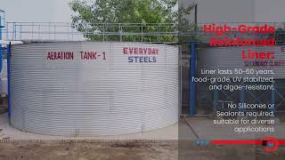 DCorpFilms 9871710864 presents Stps amp Etps Tank by Everyday Steel Storage Pvt Ltd [upl. by Ynagoham]