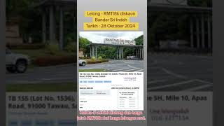 Lelong Bandar Sri Indah Phase 5H  Tawau [upl. by Drue]