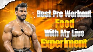 Best pre workout food அ கண்டுபிடிச்சிட்டேன் 🍑  pumping  energy  light [upl. by Ailegnave]