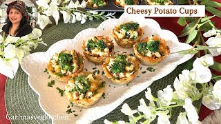 Cheesy Potato Cups A must try [upl. by Neimad]