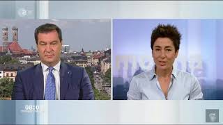 ➡️quotHerr Söder Sie passen in die AFDquot  Dunja Hayali [upl. by Enitsirk]