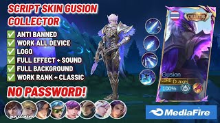 NEW❗Script Skin Gusion Collector Night Owl No Password  Full Effect amp Sound With Logo [upl. by Mossolb192]