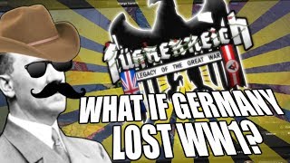 Hearts Of Iron 4 FÜHRERREICH  WHAT IF GERMANY LOST WW1 [upl. by Einhapets]