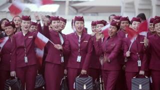 How We Welcome Our New Cabin Crew  Qatar Airways [upl. by Bo649]