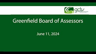 Board of Assessors June 11 2024 [upl. by Norraf]