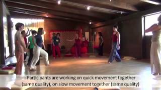 Dance Movement Therapy Video for trainers Art Made Man Integrated Methodology part one [upl. by Westland105]