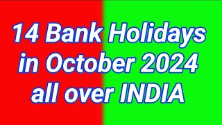 Bank holiday in October 2024  Bank holiday [upl. by Cristian]