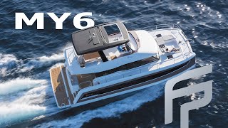 Discover the MY6 a luxury yacht catamaran by Fountaine Pajot Motor Yachts MY44 [upl. by Atnom]