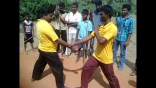 Kuthuvarisai Silambam TechniquesTamil Martial Art [upl. by Wilonah]