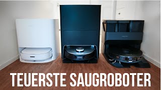 Roborock S7 MAXV ULTRA vs Ecovacs X1 OMNI vs Dreame W10 ► Ultimativer Vergleichstest 2022 [upl. by Areemas]