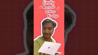 Finally MacBook order kr he deya vlog6 macbook [upl. by Nnayecats]