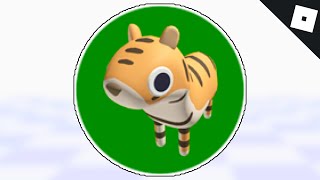 How to get the TIGER BADGE in FIND THE ANIMALS  Roblox [upl. by Ddahc]