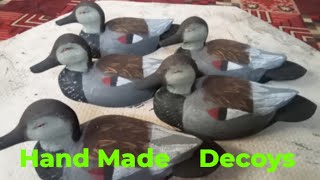 Gadwall Duck Decoys best Decoys 2024DIY decoys Hande made making [upl. by Sera]