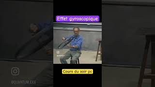 Effet gyroscopique [upl. by Notsew]