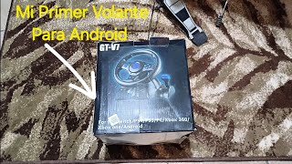 Volante GTV7 Para SwitchPCPS2PS3PCXbox 360Xbox OneXbox SXAndroid [upl. by Nyrahs]