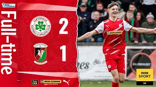 HIGHLIGHTS  Cliftonville 21 Glentoran [upl. by Asi961]