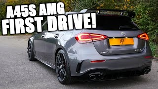 FIRST DRIVE in my A45S AMG [upl. by Arleyne]