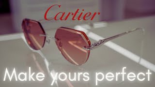 How to make your Cartier Glasses PERFECT  All customisation options inc sunglasses for 2024 [upl. by Zeugirdor609]