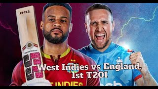 West Indies vs England 1st T20I Match Prediction cricket wivseng engvswi t20i predictions [upl. by Noemi]