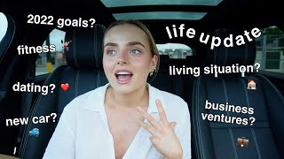 LIFE UPDATE  2022 GOALS  DATING  NEW CAR BUSINESS VENTURES  FITNESS  LESSONS  Conagh Kathleen [upl. by Eessej40]