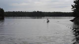 Gunwale bobbing long shot showing waves [upl. by Feliks564]