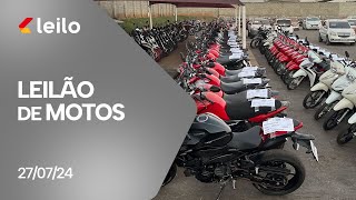 Leilão Exclusivo do Banco Honda  27072024  0930 [upl. by Alletsirhc]