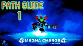 Skylanders Swap Force  Magna Charge Path Guide 1 [upl. by Ettesil558]