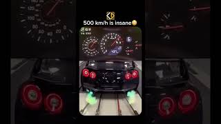 Nissan GTR Top Speed 🤯 500 KMH nissangtr nissan topspeed [upl. by Cressy]