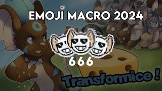 Transformice Emoji Macro 666 Link in Bio [upl. by Esyahc654]