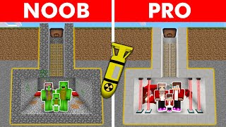 NOOB vs PRO The Ultimate Doomsday Bunker in Minecraft [upl. by Niltiac]