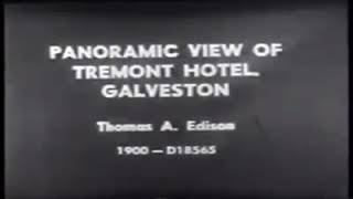 1900 Galveston hurricane Edison films compilation [upl. by Aihsatsan305]