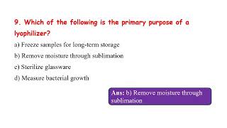 MCQSPart I  Microbial instrumentation [upl. by Clarice]