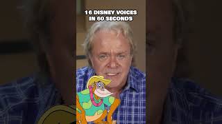 Jim Cummings does 15 Disney voices in 60 seconds [upl. by Nevada]