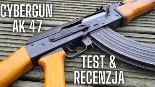 Cybergun AK 47 TEST amp RECENZJA [upl. by Giark]