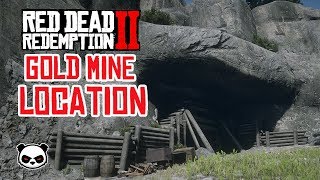 Red Dead Redemption 2 Abandoned Gold Mine  Miners Hat [upl. by Alphard]