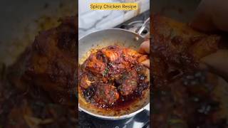 Spicy Chicken Resipe  food villagekidscook kidscookingideas [upl. by Inahpit374]